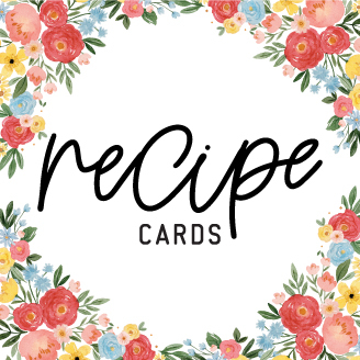 Recipe Cards - Shipping June 2024